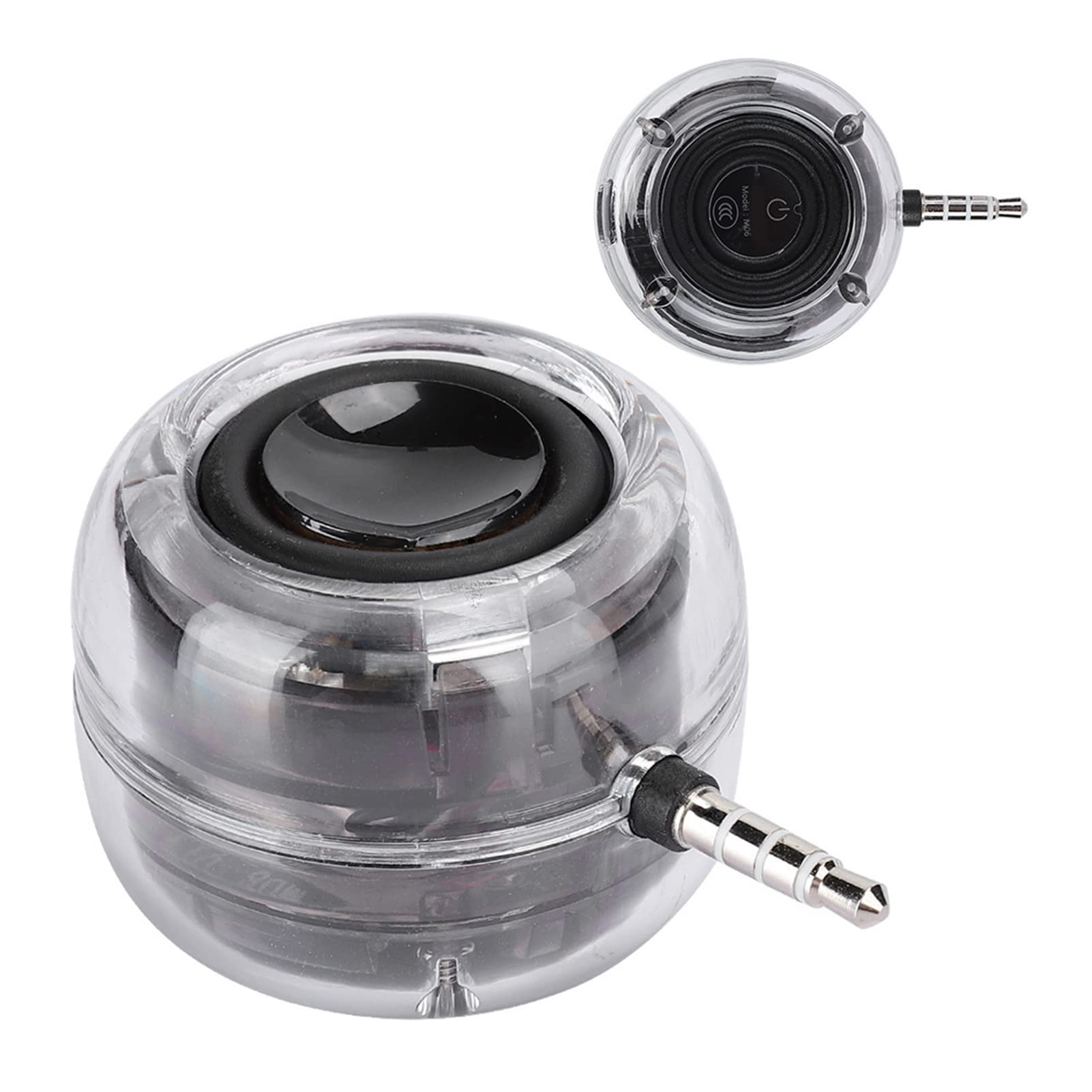 Portable 2W USB Speaker with Aux - for Phone, Laptop, Car & Travel