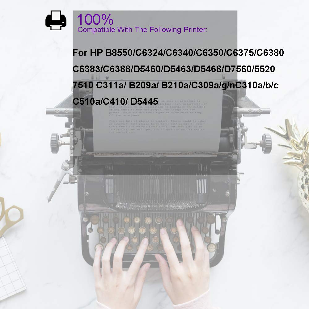 Refurbished HP 564 Printhead (5-Slot CB326-30002 CN642A) - Long-Life Remanufactured Compatible with HP 7510 7515 7520 7525 D7560 Printers - 1 Pack - Perfect for Home & Office Printing Needs