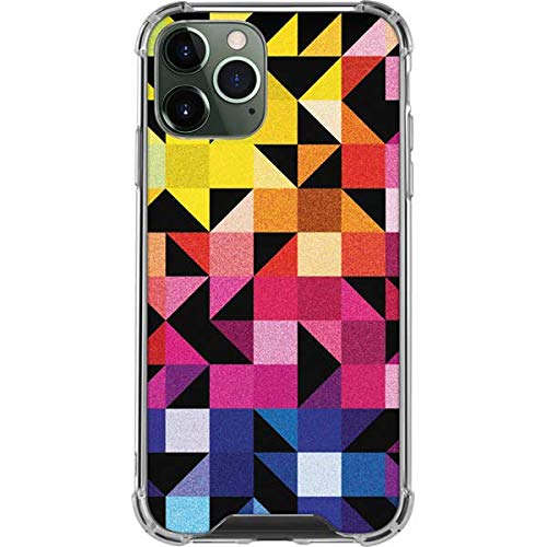 Skinit Clear Phone Case for iPhone 12 Pro Max - Chromatic 02 Design | Slim Protective Cover | Scratch Resistant | Perfect for Everyday Use & Travel