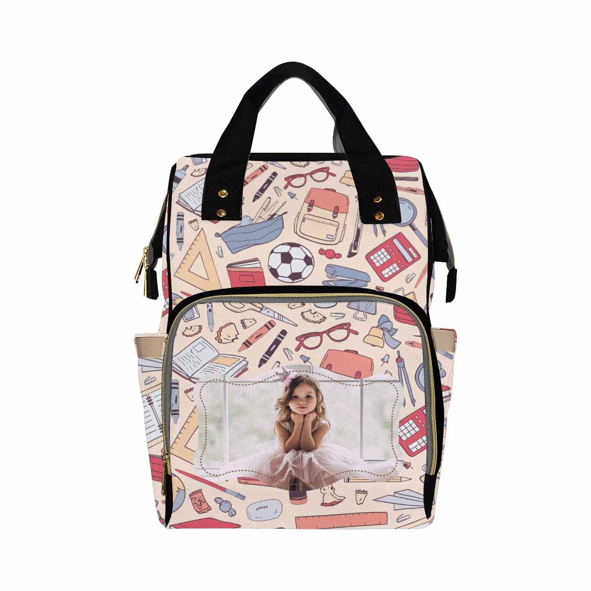 Personalized Kids Backpacks for School - Custom Photo Print Girls & Boys Daypacks for Travel, Sports, Camping - Perfect Back-to-School, Birthday & Class Gift for Daughter, Son, Niece (Great for Classroom, Field Trips & Outdoor Adventures)