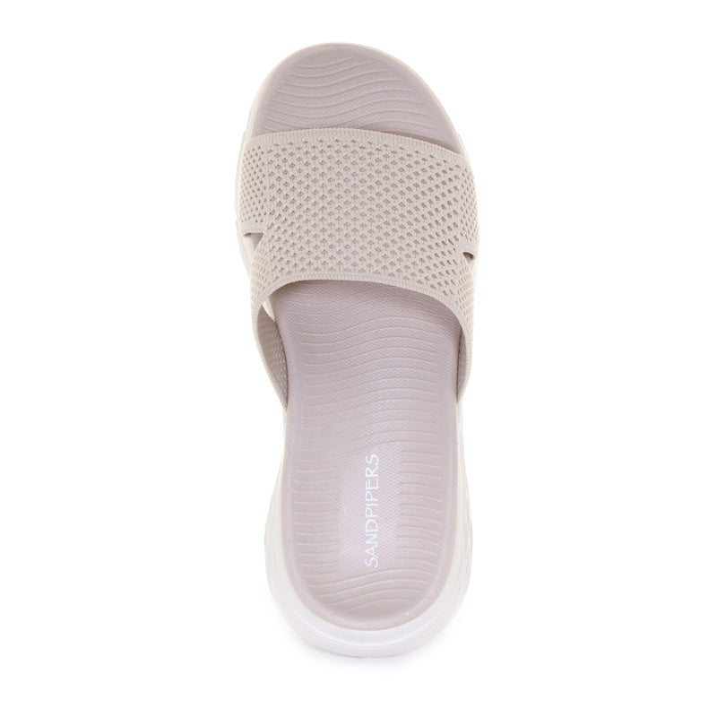 Women's Brenda One Band Comfortable Slide Sandals - Perfect for Beach, Pool, and Summer Casual Outfits