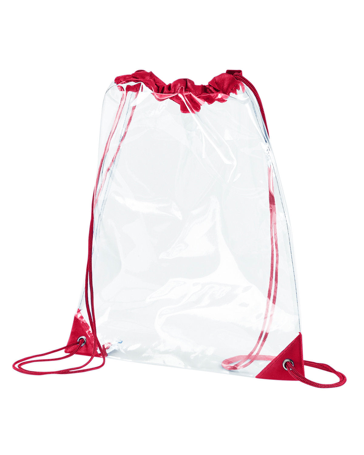 BAGedge BE253 PVC Cinch Sack - Durable Drawstring Backpack for Gym, Travel & Storage | Waterproof & Lightweight | Perfect for Sports, Beach & Outdoor Activities