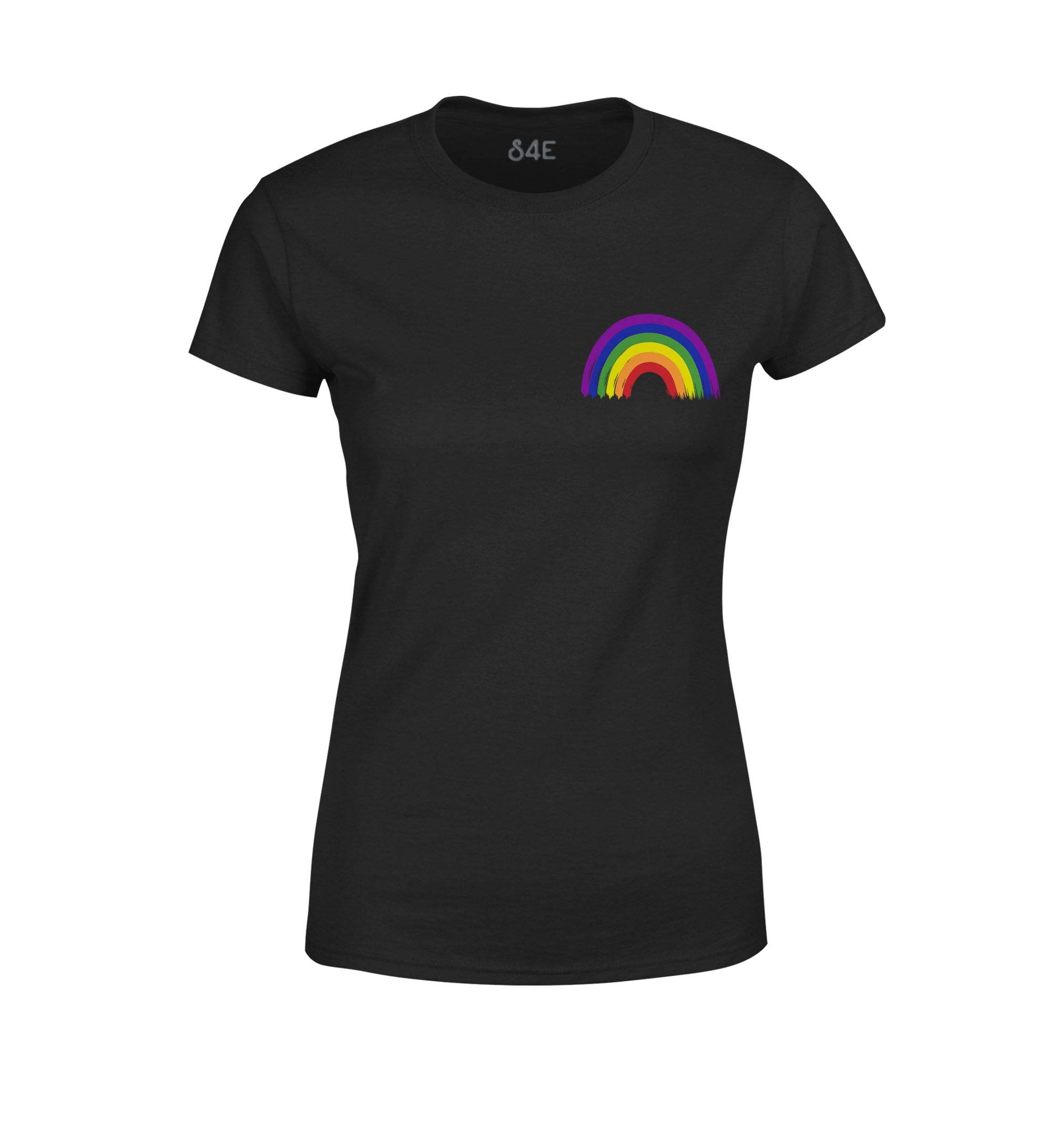 Rainbow LGBTQ Pride T-Shirt for Women - Stylish Gay Rights & Equality Tee - Perfect for Pride Parades, Festivals & LGBTQ Support