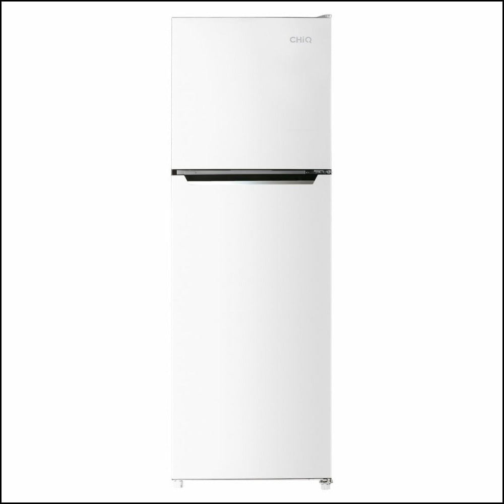 CHiQ CTM255NW 255L White Top Mount Refrigerator - Energy Efficient Compact Freezer for Small Apartments & Dorms | Online Exclusive