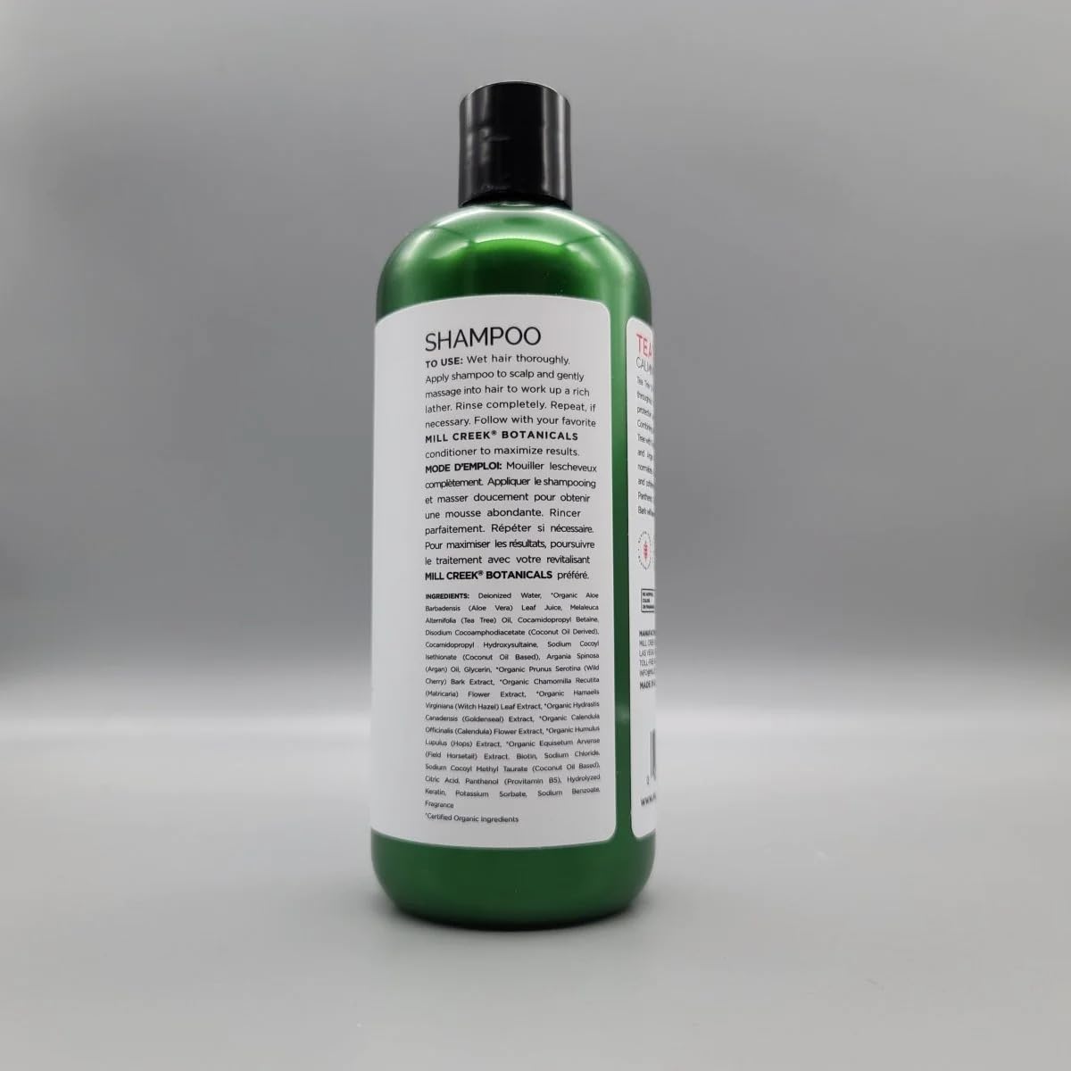 Tea Tree Shampoo for Men & Women - Natural Scalp Care & Dandruff Treatment - Refreshing Hair Cleanser for Daily Use at Home or Gym