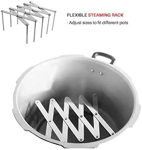 Hovico 2-Pack Adjustable Pot Lid Holder Organizer - Space Saving Kitchen Cabinet & Pantry Storage Rack for Pans and Pot Lids - Perfect for Small Kitchens and Organized Cooking Spaces