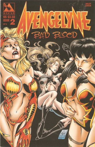 Avengelyne Bad Blood Issue 2 - September 2000 Comic Book | Collectible Vintage Comics for Superhero Fans & Comic Collectors | Perfect for Display, Gifts & Comic Book Collections
