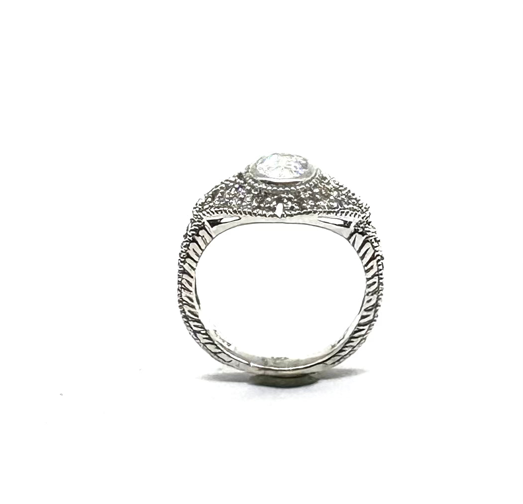 14K 1 Carat Lab-Created Oval Diamond Engagement Ring for Women - Perfect for Proposals, Anniversaries & Special Occasions