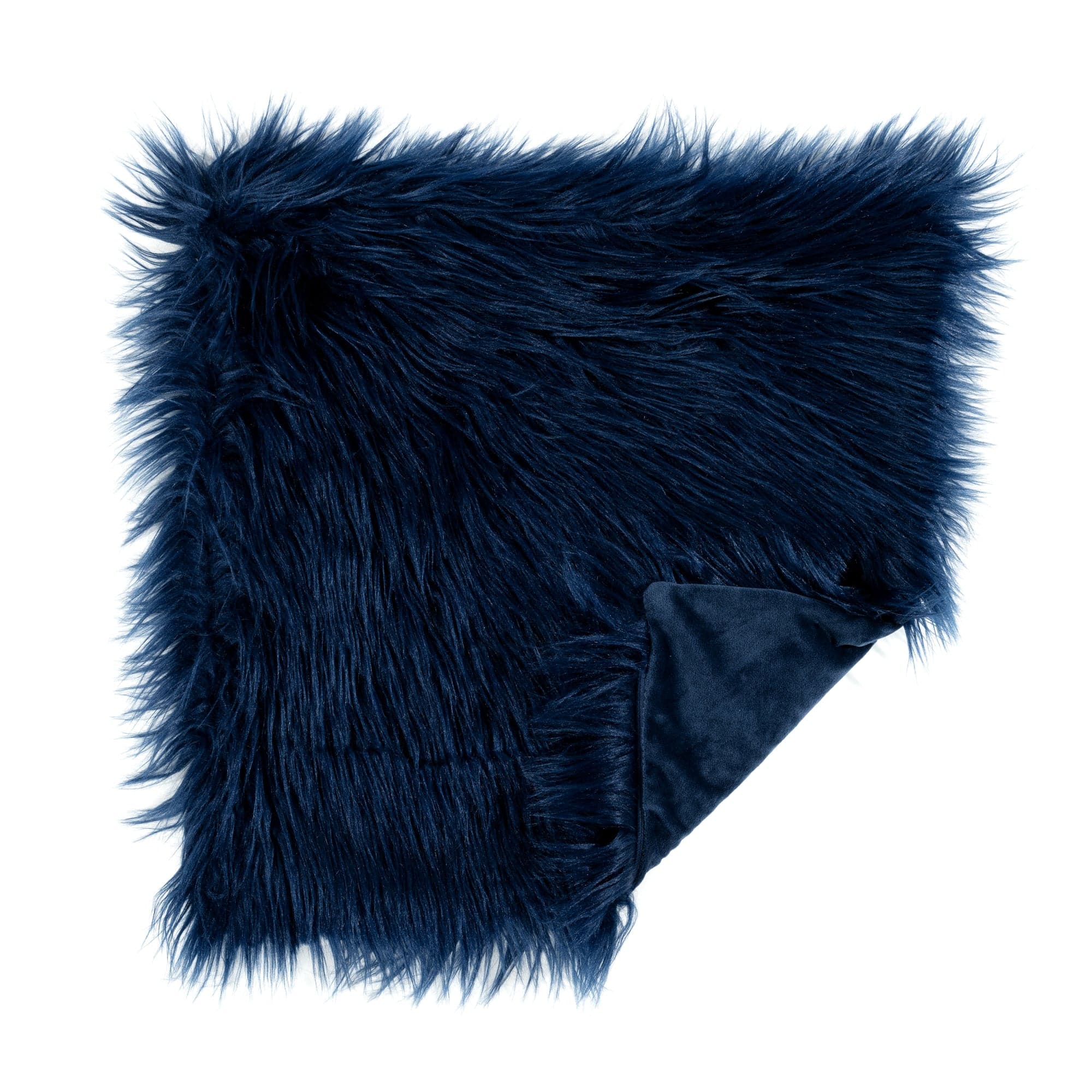 Soft Mongolian Luca Faux Fur Pillow Cover - Luxury Decorative Throw Pillow Case for Sofa, Bed, Couch - Cozy Home Decor for Living Room & Bedroom