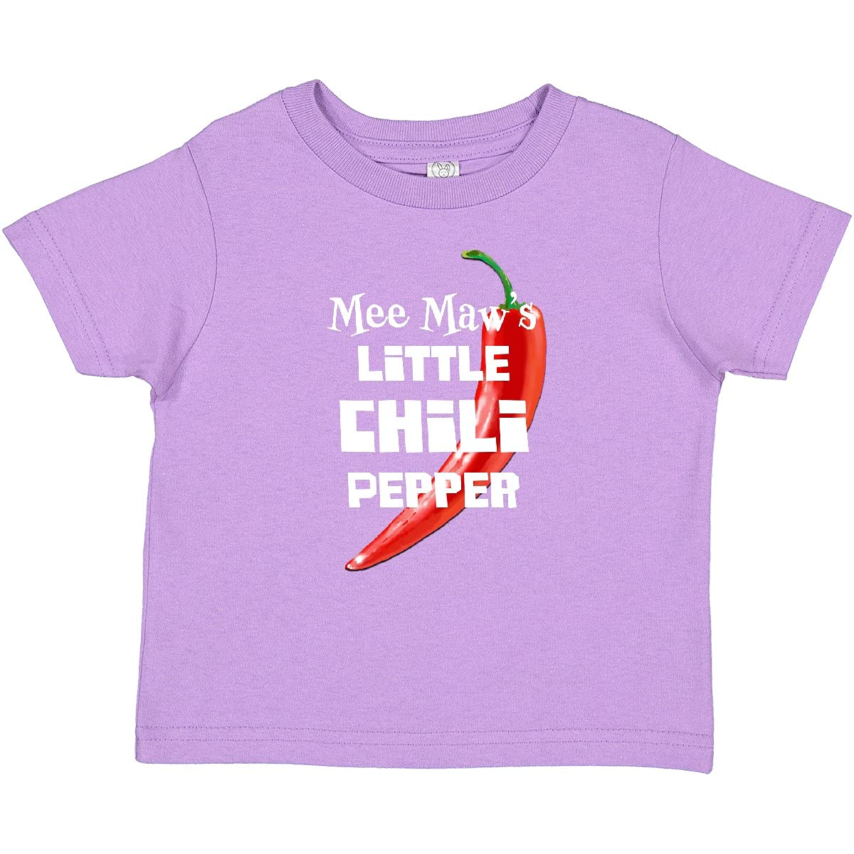 Inktastic Mee Maw's Little Chili Pepper Baby T-Shirt - Cute Infant Graphic Tee for Boys & Girls - Perfect for Family Photos, Holidays & Playdates