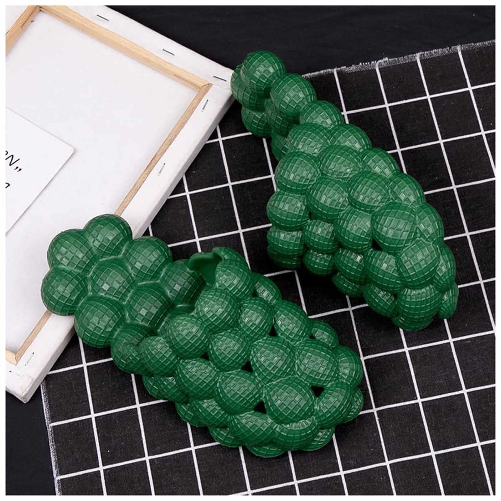 Women's Massage Slippers with Funny Bubble Balls - Summer EVA Home Massage Sandals for Relaxation & Stress Relief - Perfect for Spa Nights, Post-Workout Recovery & Funny Gifts