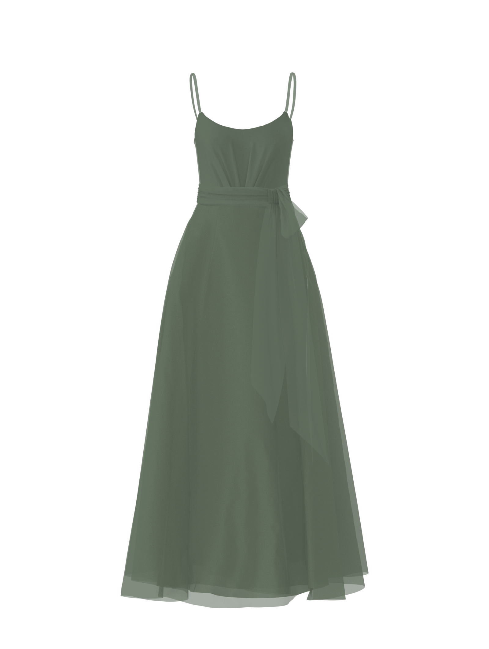 Campbell Bodice & Cerisa Skirt Set with Sash Belt in Olive Green - Perfect for Renaissance Fairs & Historical Reenactments
