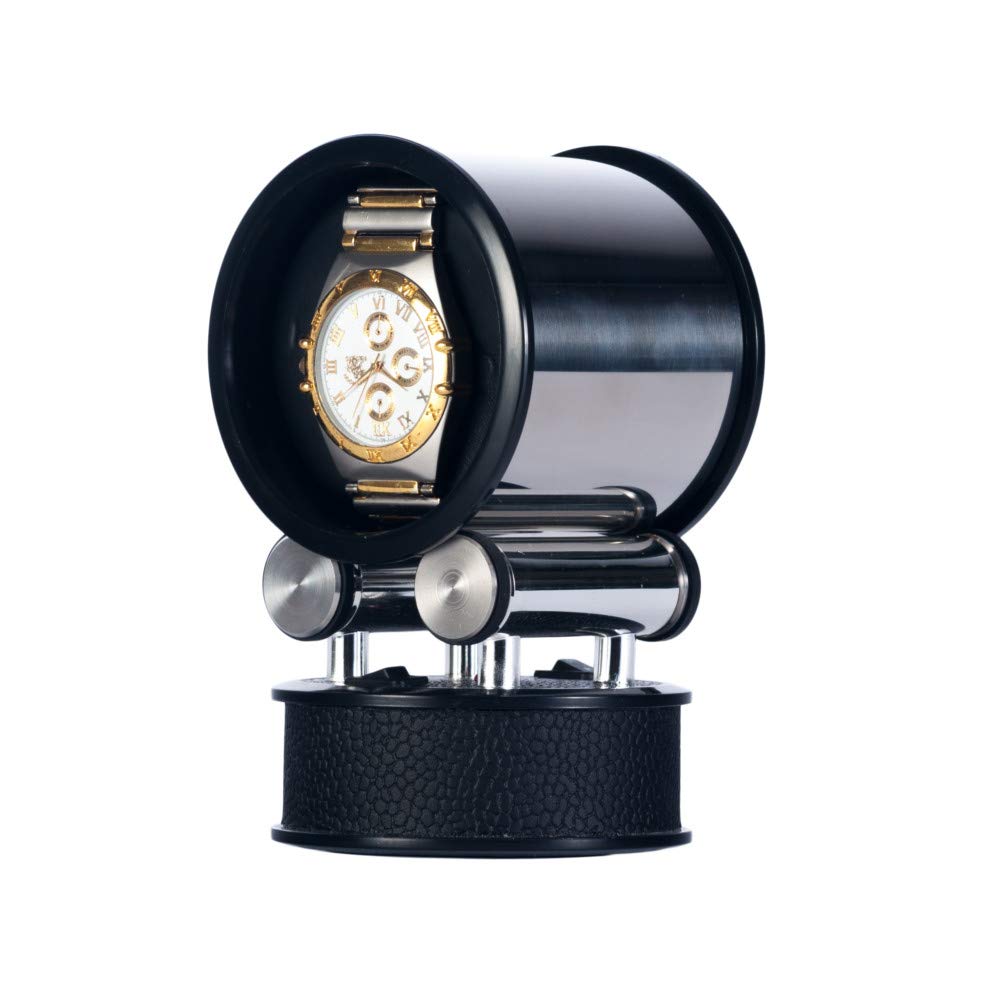 Orbita Voyager Single Automatic Watch Winder with Travel Case - Perfect for Luxury Watch Storage & Protection During Travel