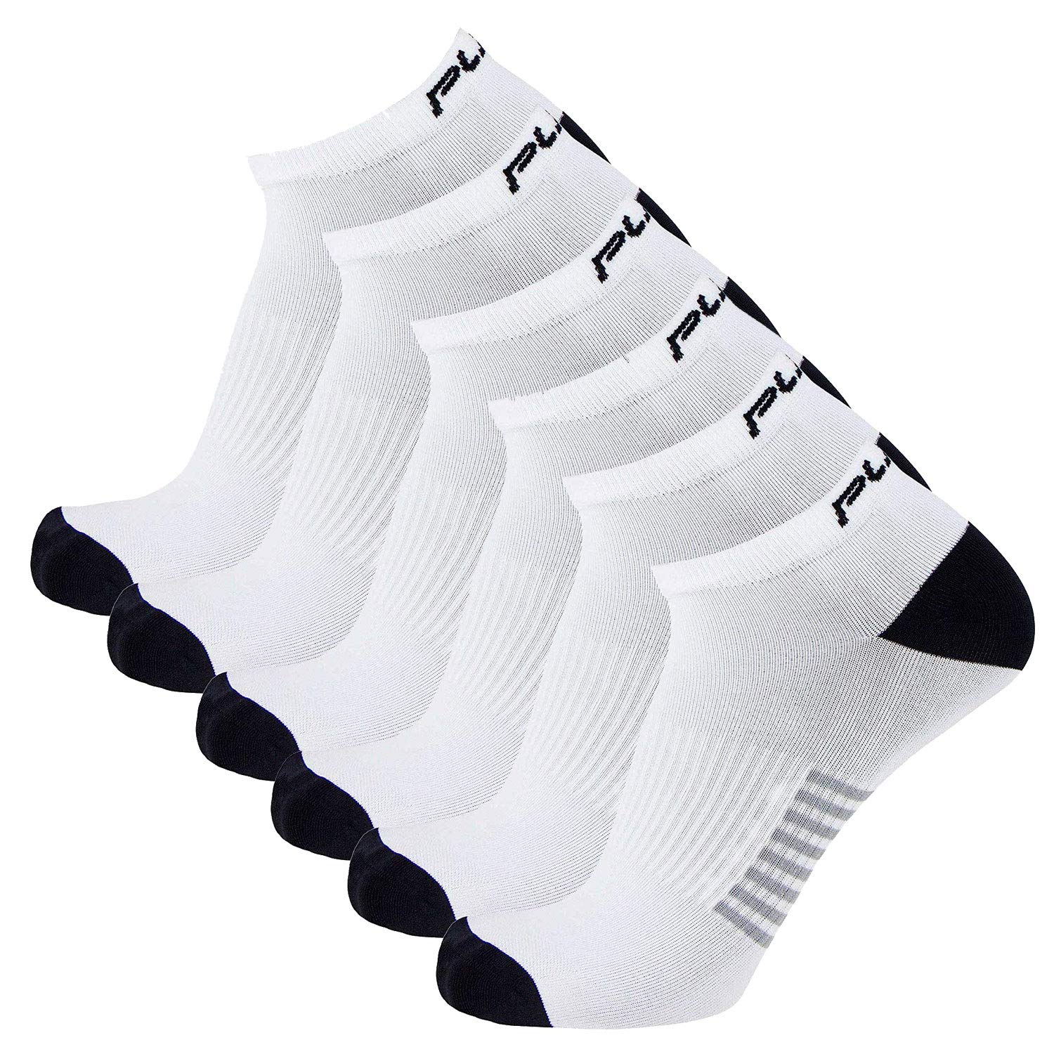 Ultra-Light Running Socks for Men & Women - No-Show Anti-Blister Athletic Socks with Moisture Wicking Technology - Perfect for Marathon Training, Gym Workouts & Daily Jogging