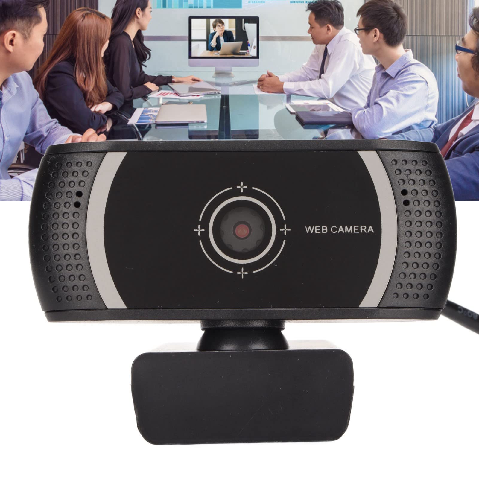 GOWENIC HD Webcam for PC, Mac, Laptop & Desktop - 1080p USB Computer Camera with Built-in Microphone for Video Calling, Conferencing, Live Streaming & Recording - Perfect for Zoom, Skype, Teams & Online Classes