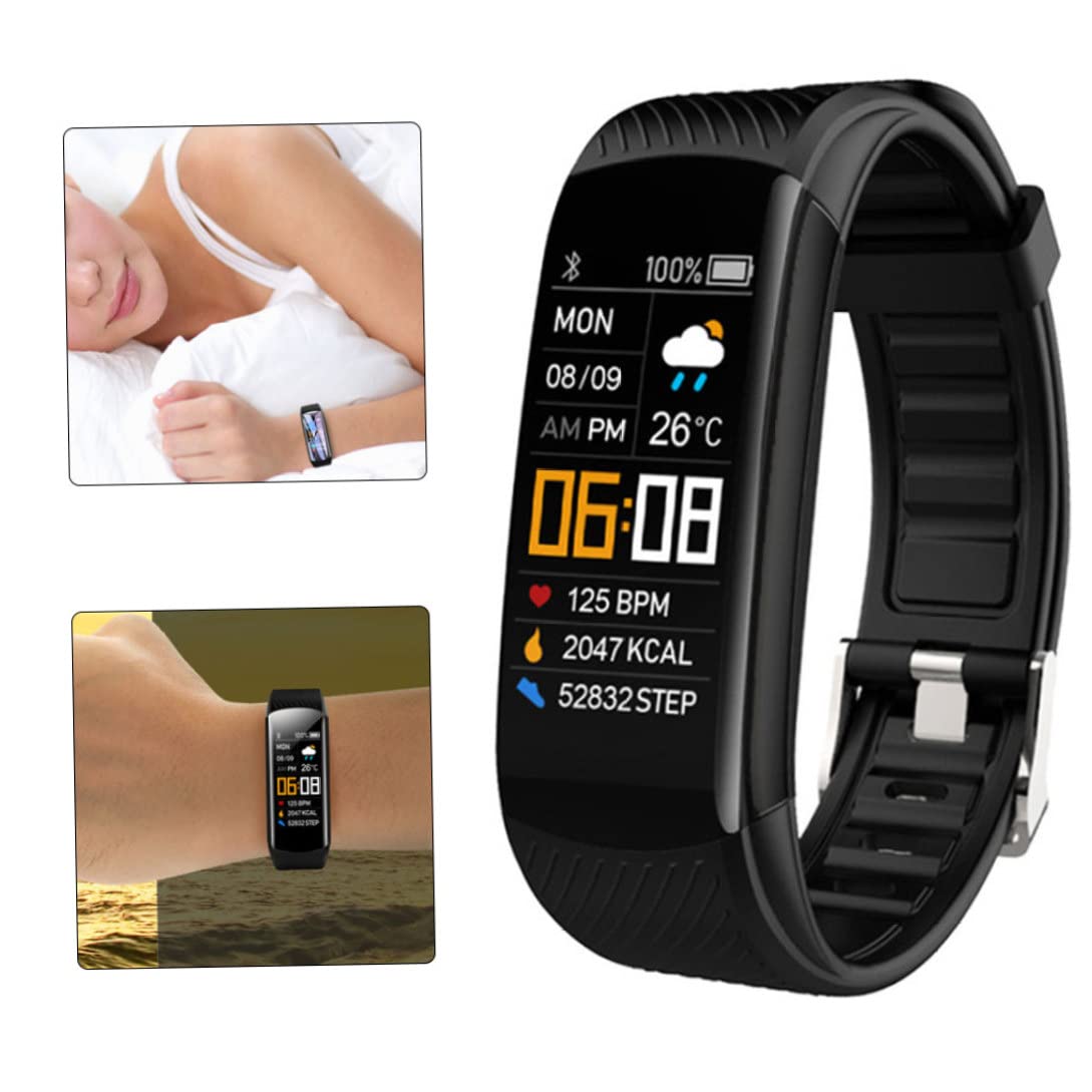 Fitness Tracker Replacement Band for C5S Smart Watch - Adjustable Pulse & Blood Pressure Monitor, Blue Sports Wristband for Gym, Running & Daily Activity Tracking