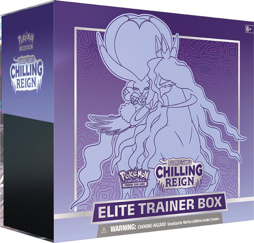 Pokemon Chilling Reign Elite Trainer Box ETB - 36 Booster Packs, Sleeves & More | Collectible Trading Card Game for Players & Fans | Perfect for Tournaments, Gifts & Display