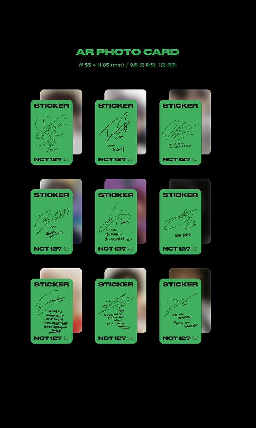 NCT 127 STICKER 3rd Album (JEWEL CASE) MARK Version - CD + 16p Photo Book + 12p Lyric Paper + AR Clip Card + AR Photo Card | K-Pop Music Collectible for Fans, Gift Idea & Home Display
