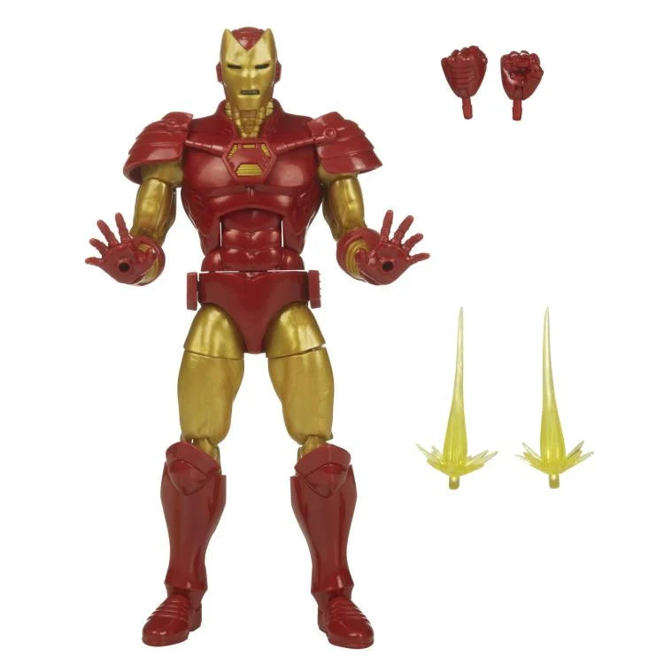 Iron Man (Heroes Return) Marvel Legends Action Figure with Totally Awesome Hulk BAF - Collectible Superhero Toy for Display & Marvel Fans
