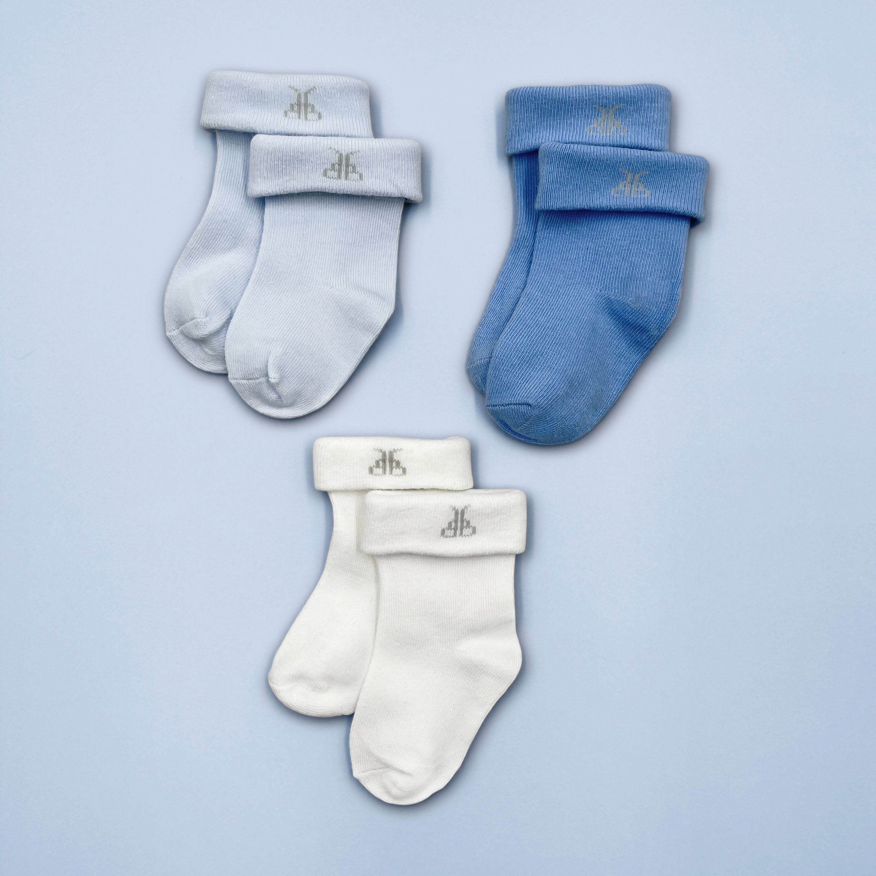 Baby Socks with Non-Slip Grips - Soft Cotton Infant Socks for Newborns & Toddlers (0-24 Months) - Perfect for Crawling, Walking & Playtime