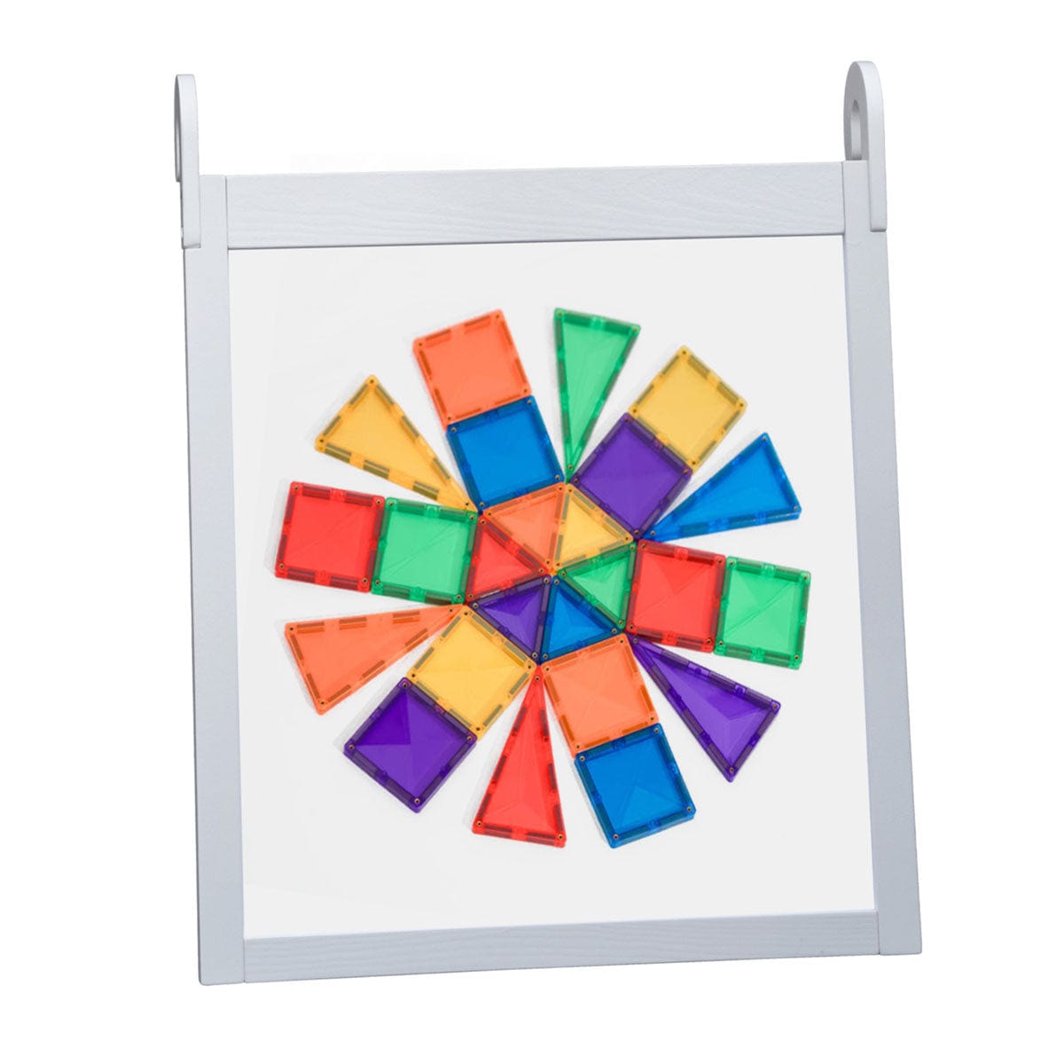 Dual Sided Magnetic Whiteboard & Chalkboard - JALA Deluxe Dry Erase Board for Home Office, Classroom & Kids Room - 36x24 Inches Reversible Wall Mount or Freestanding Board