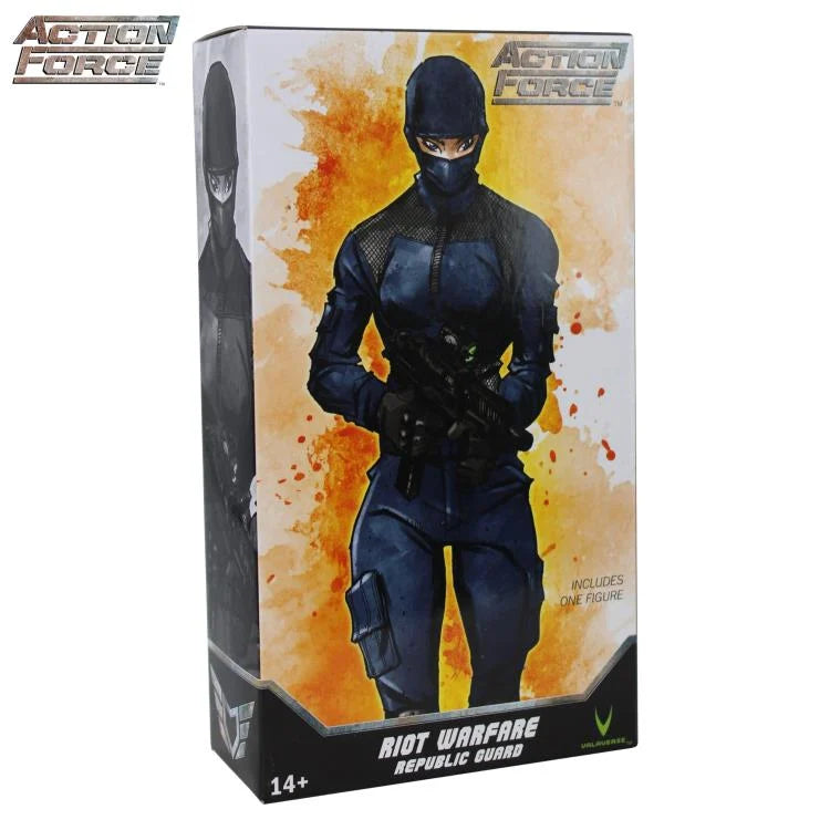 Action Force Riot Trooper (Female) Action Figure - Collectible Military Toy for Display & Play - Perfect for Fans, Collectors, and Diorama Scenes