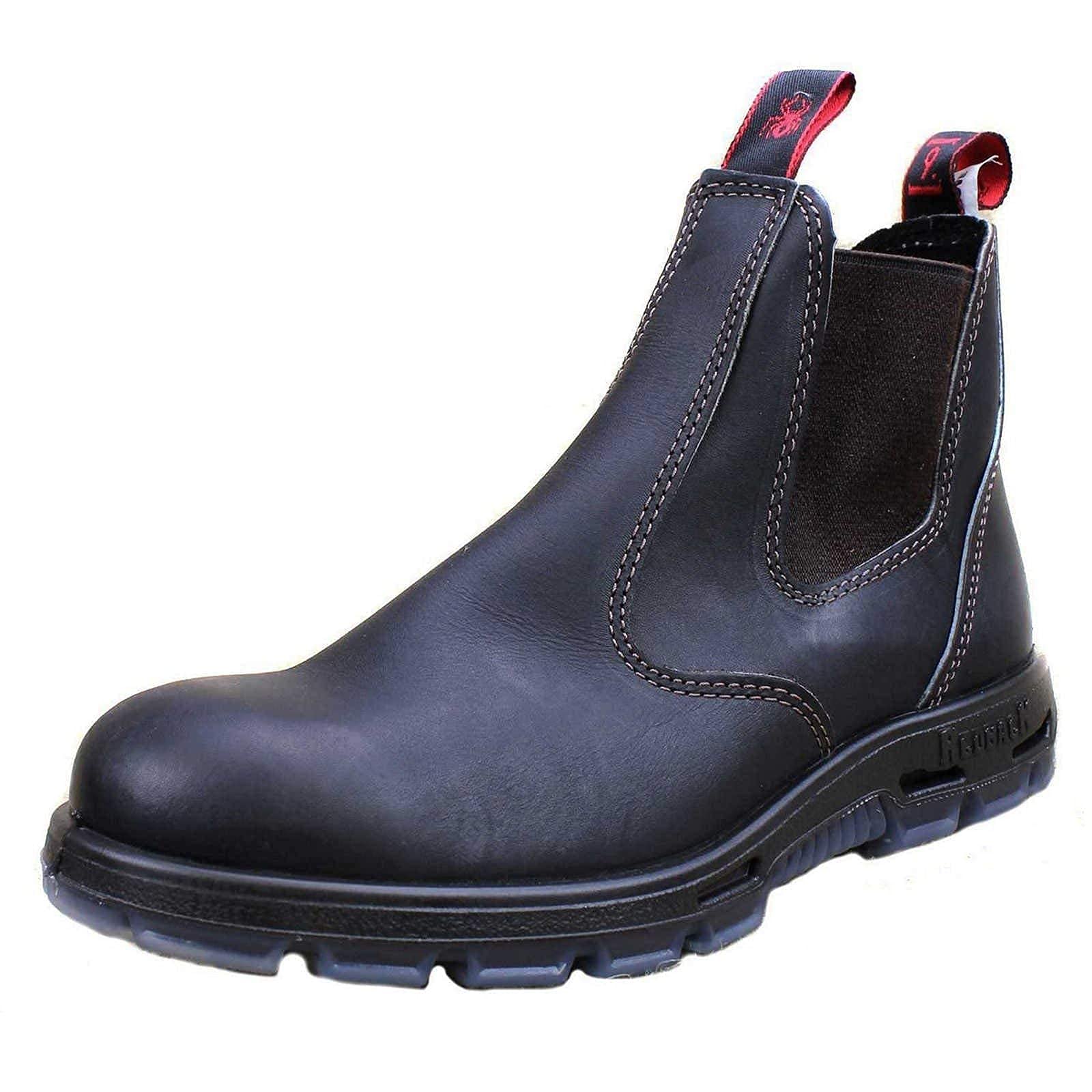 Red Back Men's Work Boots - Durable & Comfortable Safety Footwear for Construction, Farming & Outdoor Work