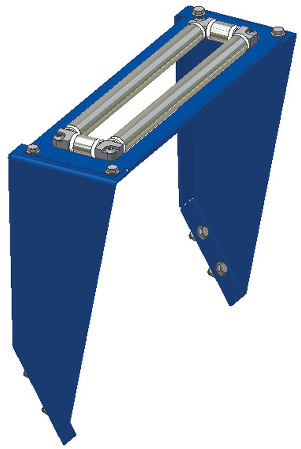 Coxreels 15356-20 Powder Coated Steel 4-Way Roller Bracket for 24