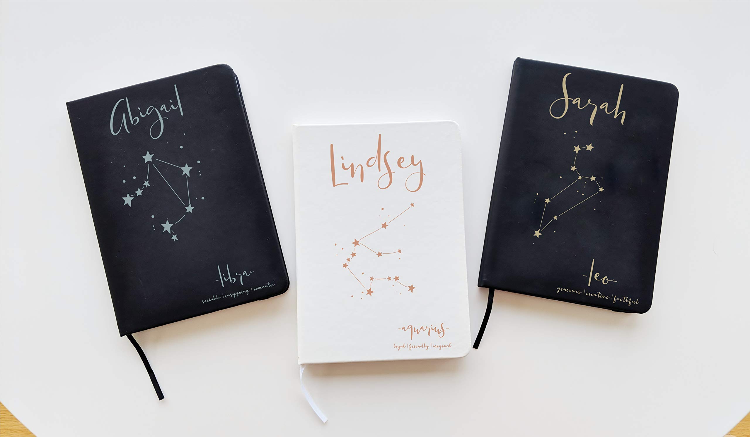 Custom Pisces Zodiac Journal - Personalized Astrology Notebook for Birthday Gifts & Horoscope Tracking | Perfect for Journaling, Note-Taking & Spiritual Reflection