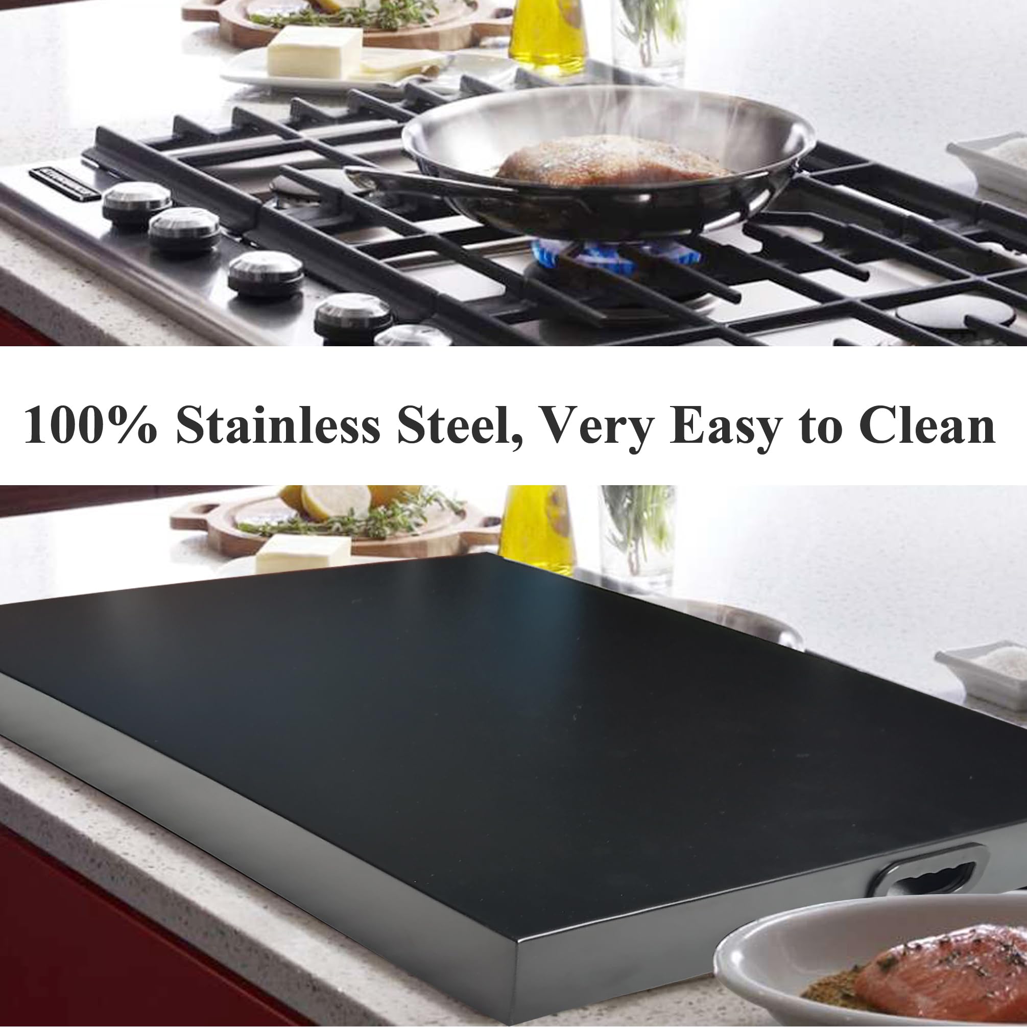 Stainless Steel Gas Stove Cover - 36
