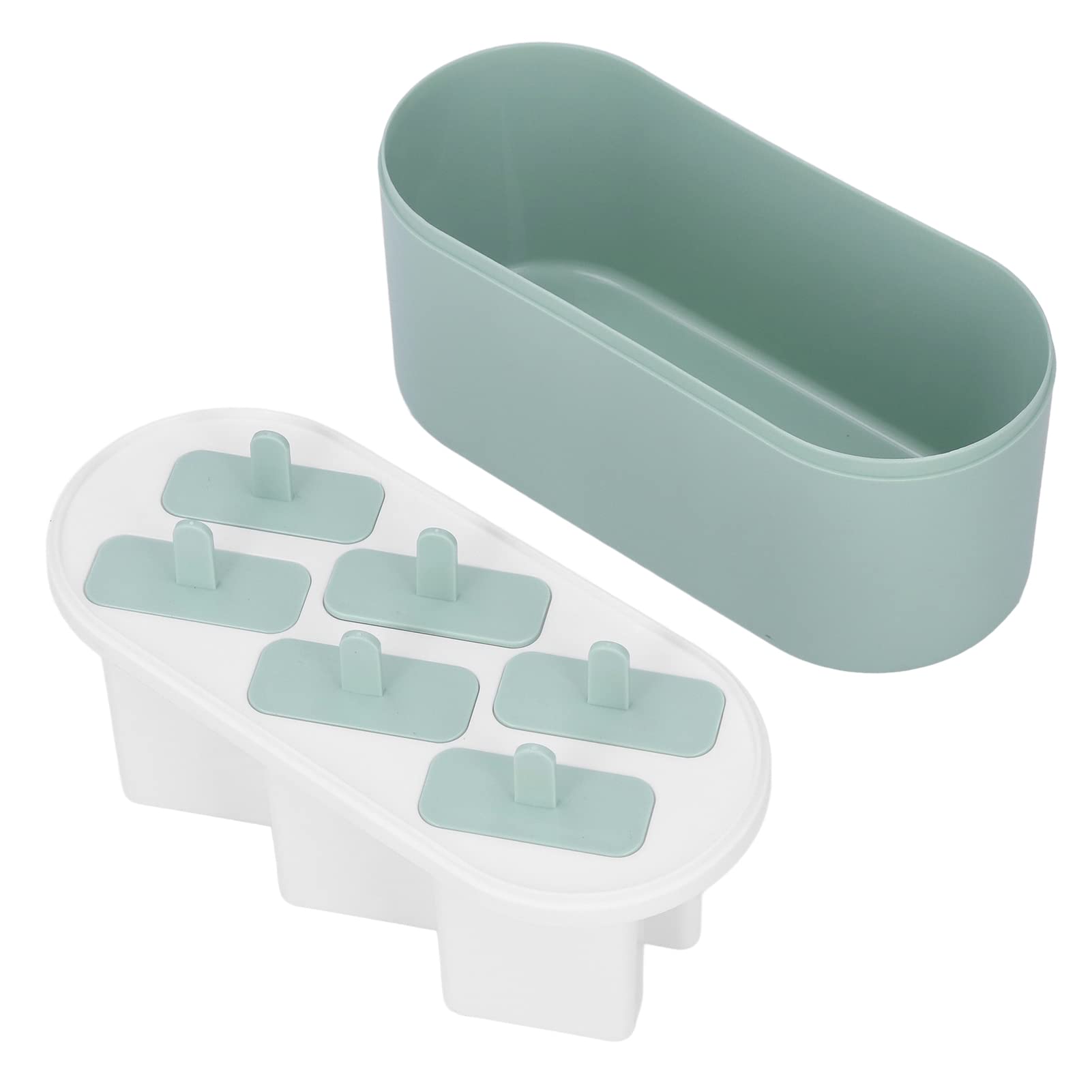Zerodis 6-Cube Silicone Ice Tray with Lid - BPA Free Reusable Dustproof Ice Cube Mold for Cocktails, Beverages & Kitchen Use - Perfect for Parties, Home Bars & Daily Drinks