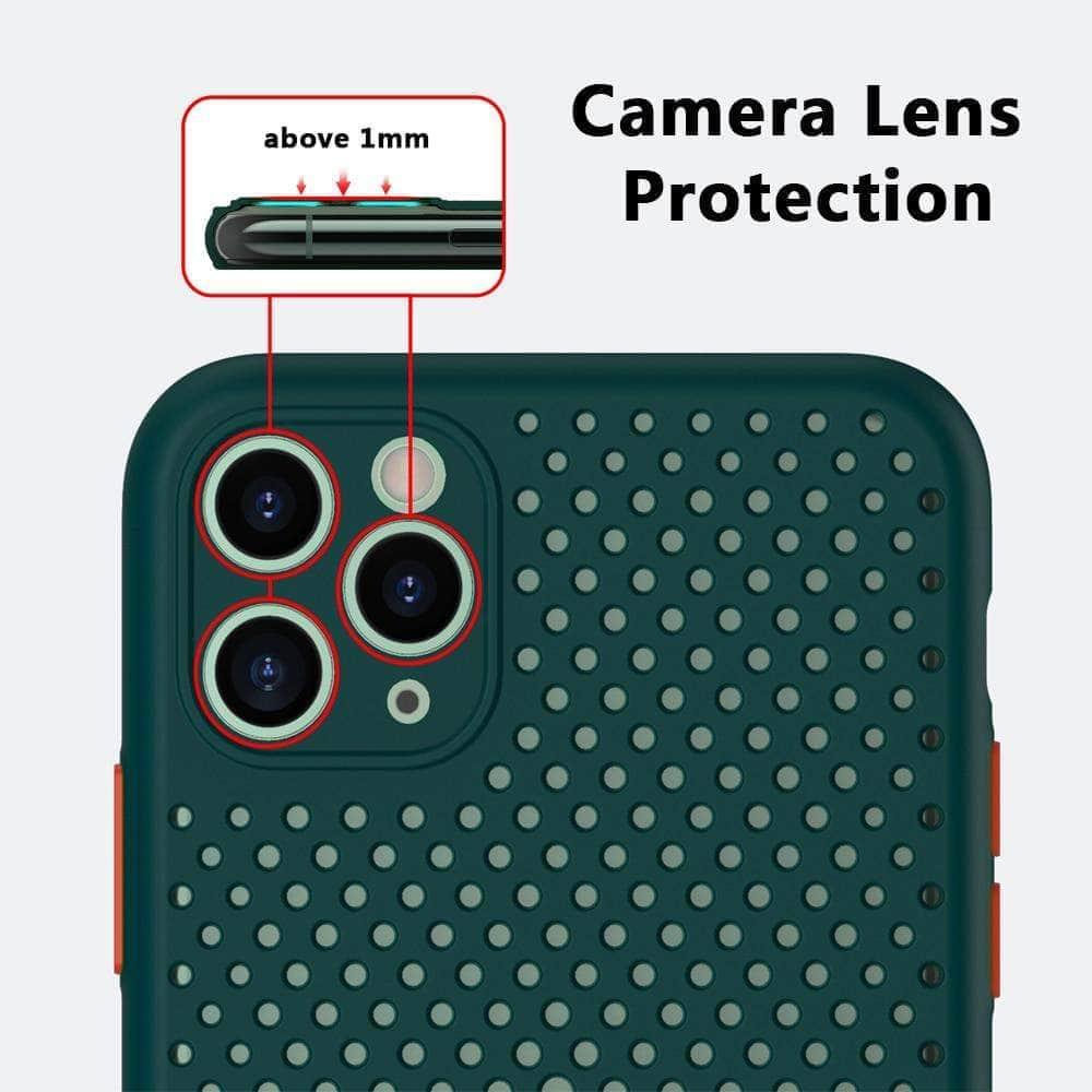 Premium Heat Dissipation Silicone Cooling Case for iPhone 13 Pro - Soft Protective Phone Cover with Thermal Regulation Technology | Perfect for Gaming, Streaming & Fast Charging