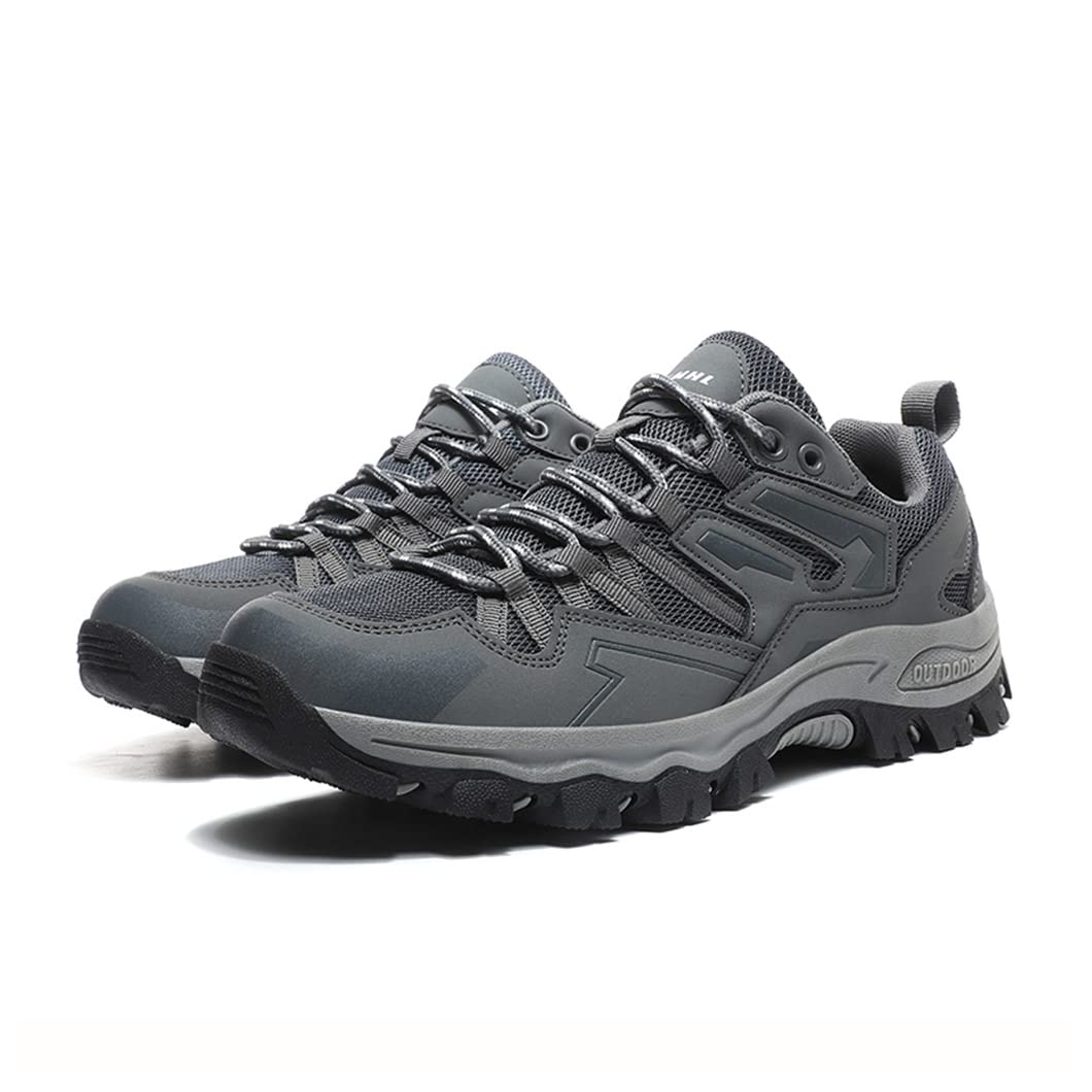 **Men's & Women's Breathable Mesh Hiking Shoes - Lightweight Athletic Trekking Shoes for Outdoor Adventures, Trail Running & Camping**
