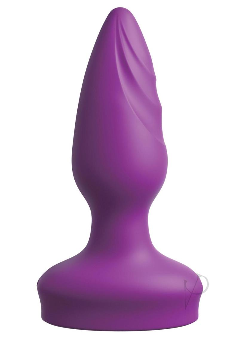 3Some Wall Banger Silicone Rechargeable Remote Control Anal Plug - Purple | Waterproof & Wireless Vibrating Butt Plug for Couples Play & Solo Use | Perfect for BDSM, Roleplay & Spicing Up Your Sex Life