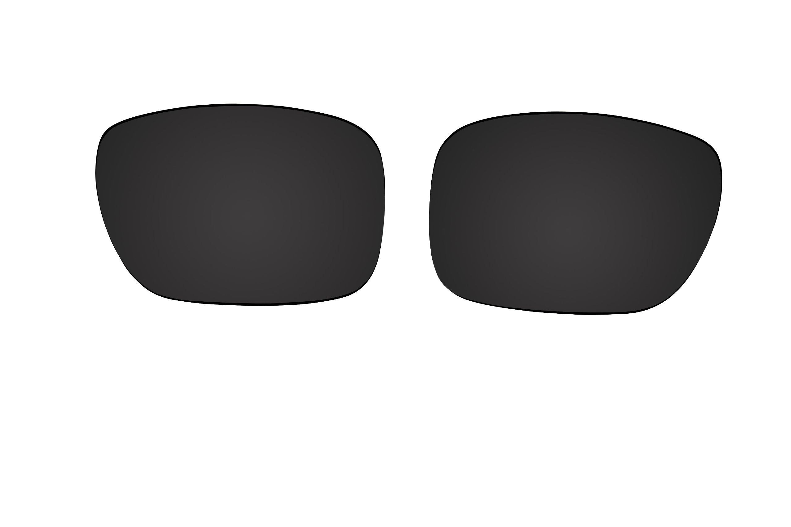Polarized Replacement Lenses for Oakley Holbrook Sunglasses - UV400 Protection, Anti-Glare, Scratch Resistant (Black) - Perfect for Driving, Fishing & Outdoor Activities