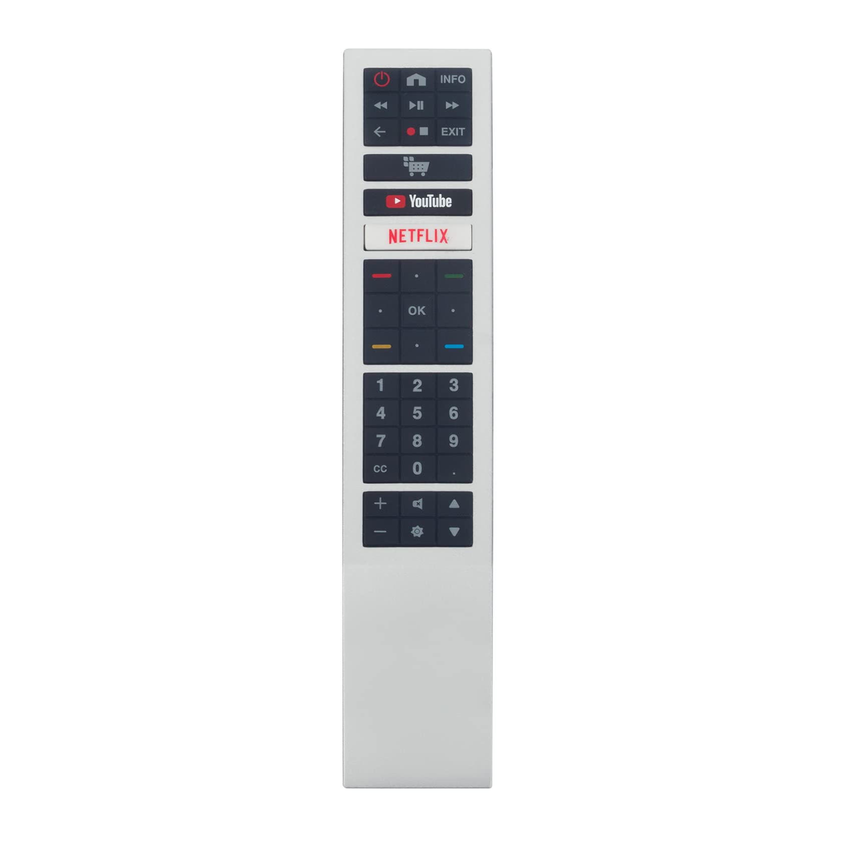 ALLIMITY RC4183901/01 Replacement Remote Control Compatible with AOC Smart TV Models 32S5295 & 43S5295 - Perfect for Home Entertainment & Easy TV Operation