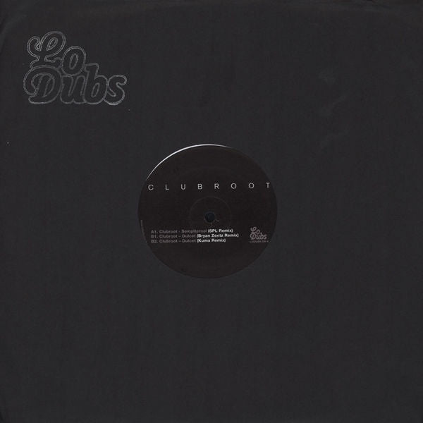 Clubroot Remixes Volume 1 - 12 Lo Dubs Special Request (LODUBS SR 4) | Electronic Music Vinyl Record for DJs & Music Collectors | Perfect for Nightclubs & Home Listening