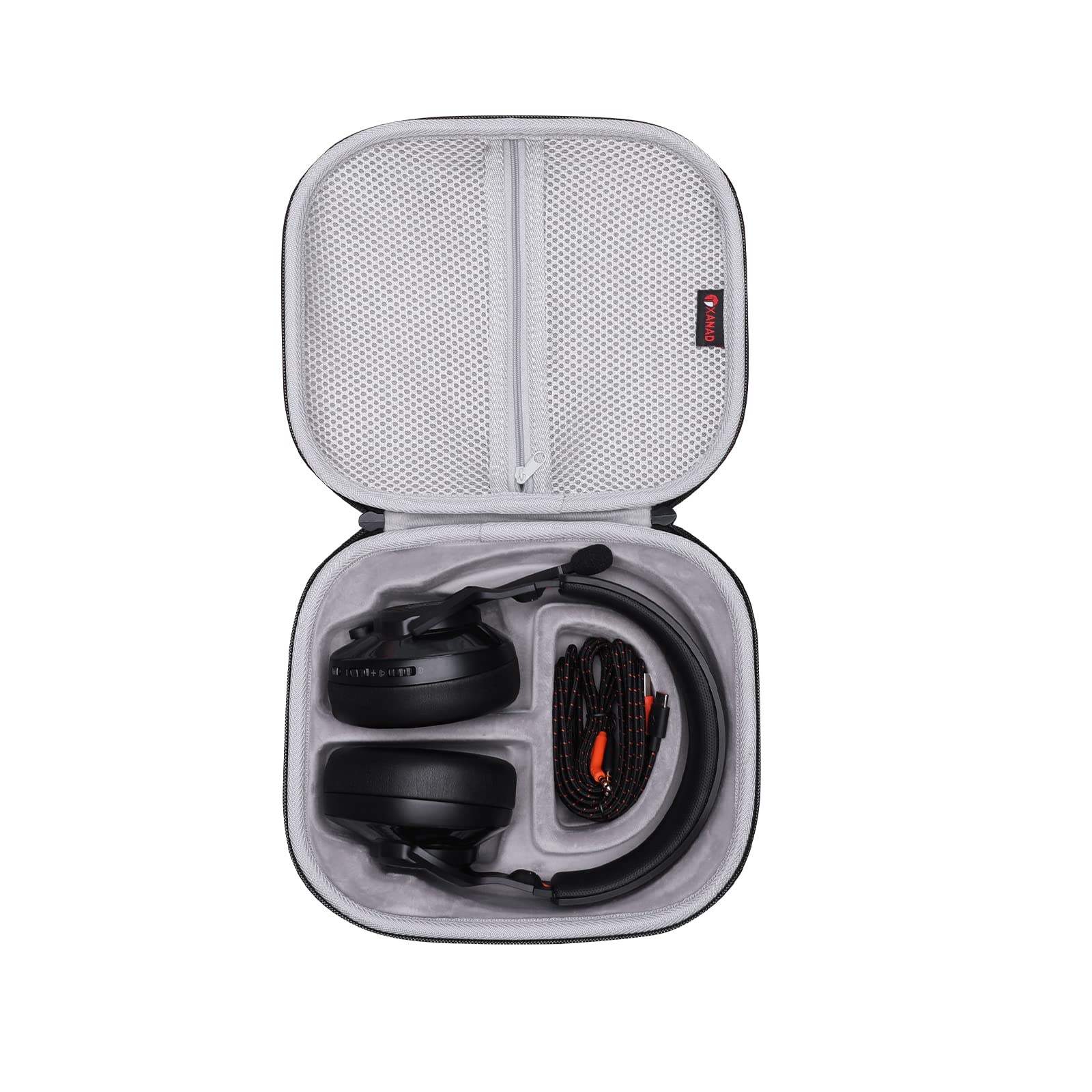 Premium XANAD Carrying Case for JBL Headphones - Compatible with JBL Quantum One/810/800/400/300/100/600/200/50 Gaming Headsets - Protective Travel Storage Bag with Noise Cancelling - Perfect for Gaming, Travel & Daily Headphone Protection
