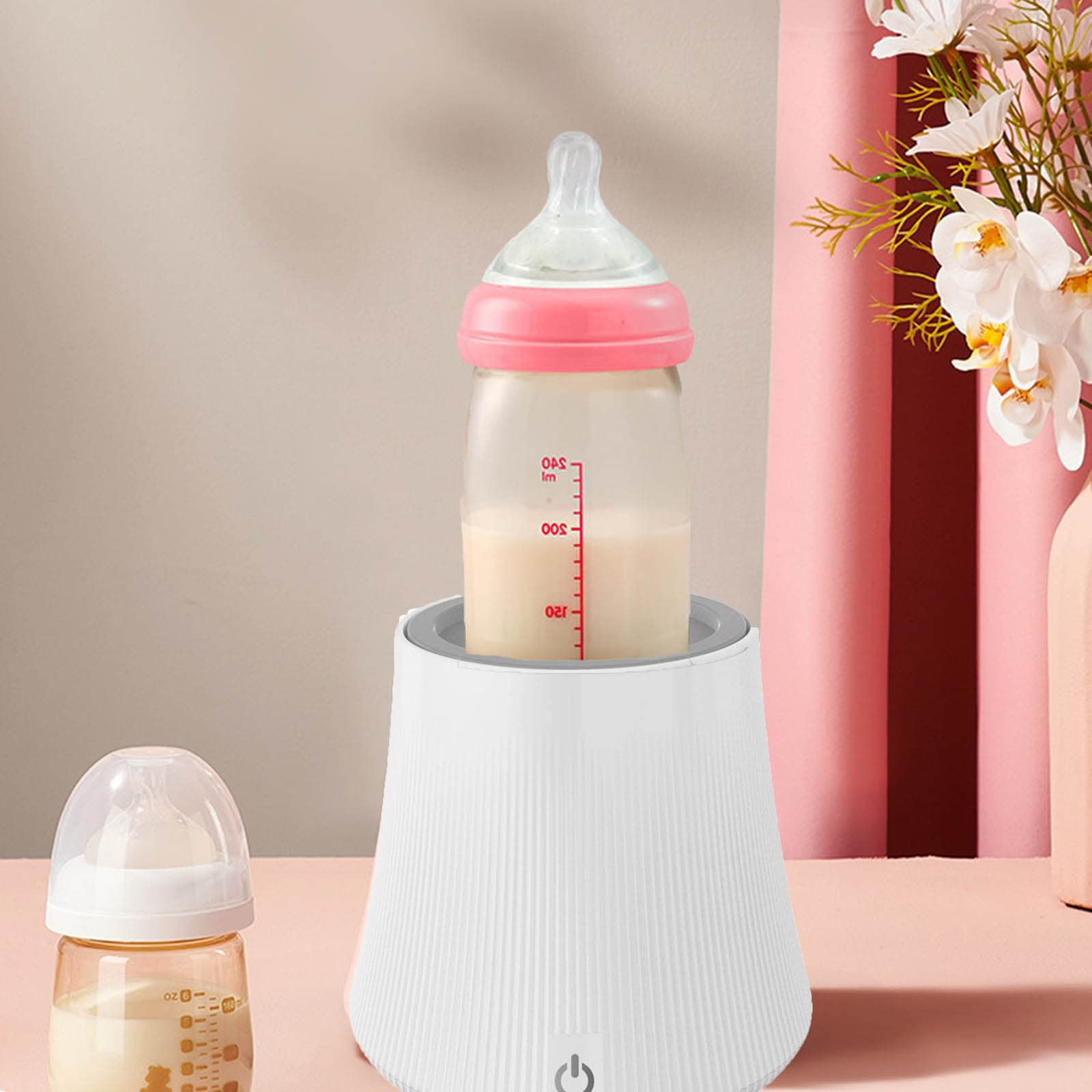 Kimanli Automatic Electric Baby Bottle Shaker - Smart 3-Speed USB Rechargeable Milk Powder Mixer for Infants | Perfect for Night Feedings, Travel & Quick Milk Preparation