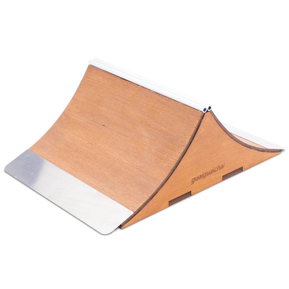 GGC Fingerboard Ramp Spine - Professional Mini Skateboard Ramp for Fingerboard Tricks - Perfect for Skateboard Enthusiasts & Collectors - Use at Home, Office, or Competitions