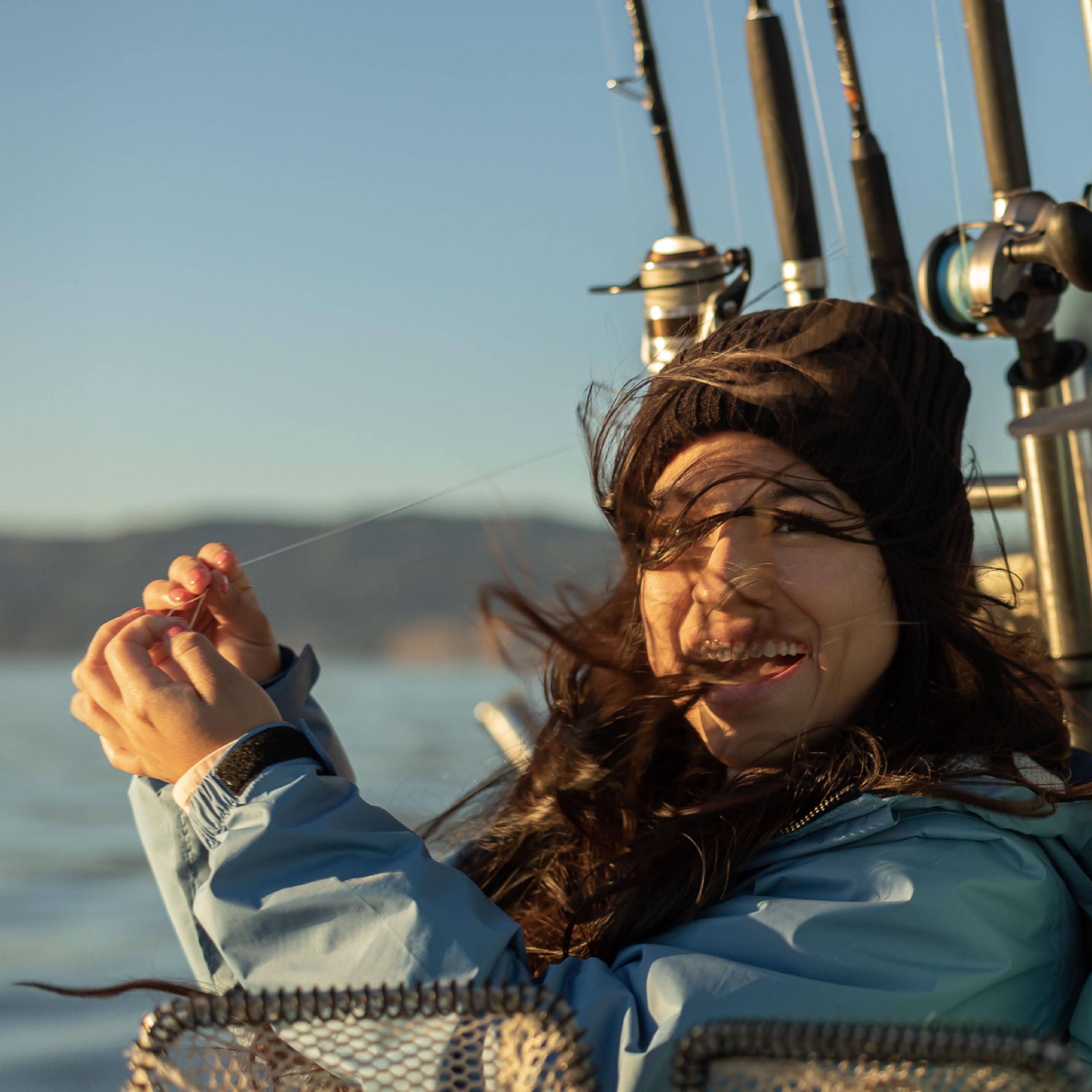 Grundéns Women’s Waterproof Hooded Fishing Jacket - Stain-Resistant Windproof Raincoat for Outdoor Fishing, Boating & Hiking | All-Weather Protection