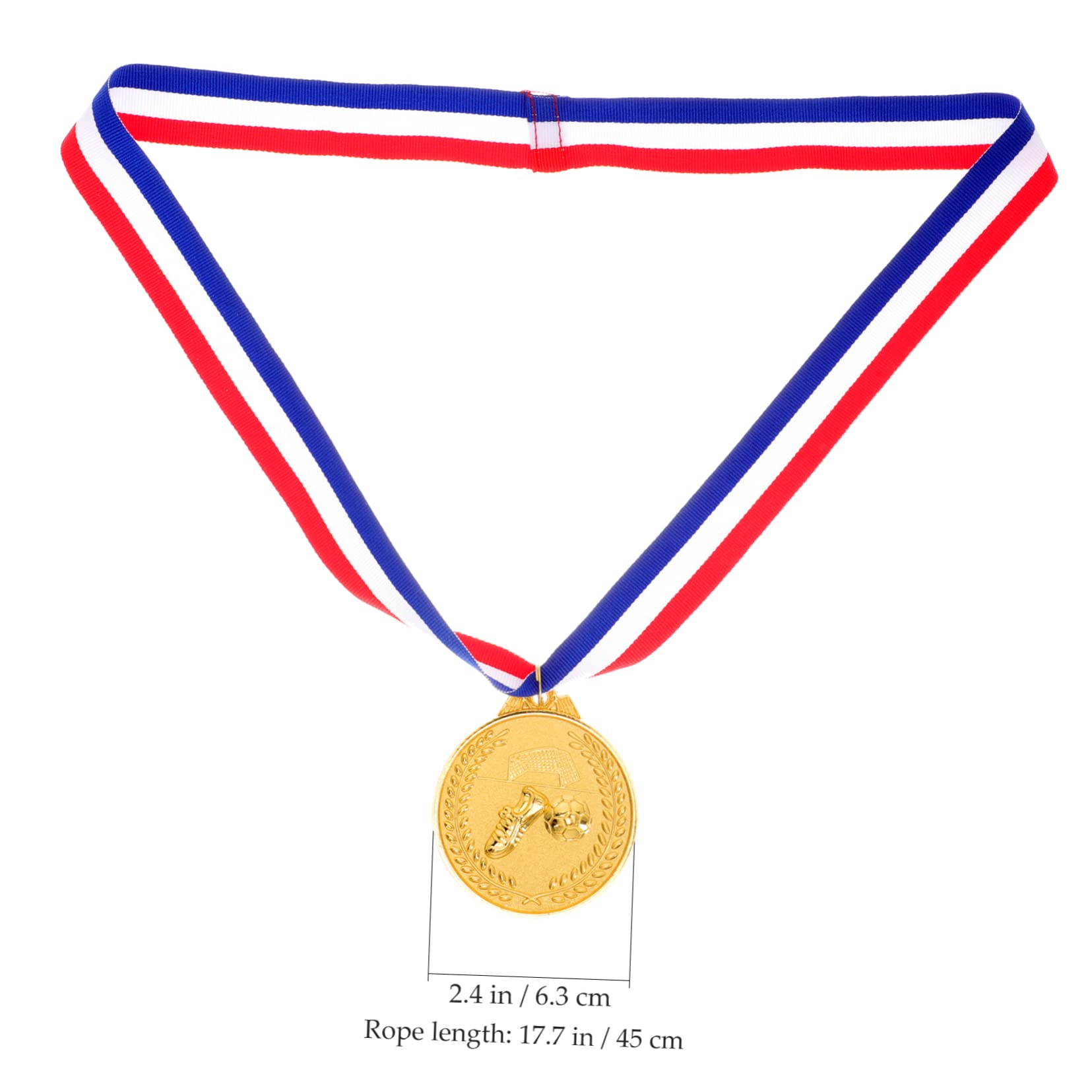 BESPORTBLE 12-Pack Creative Sports Medals for Soccer Games, Awards, and Decor - Durable Iron Medals for Kids' Sports Events, Competitions, and Party Prizes