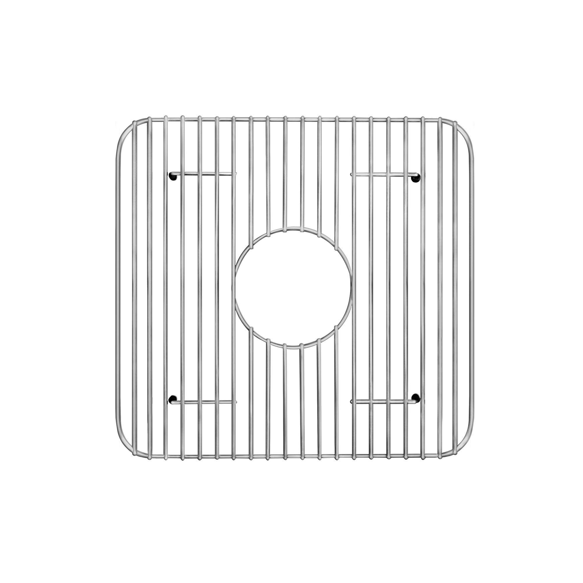 Whitehaus WHREV3318-SS Premium Stainless Steel Sink Grid - Durable Kitchen Sink Protector for Everyday Use - Perfect for Dishwashing & Food Prep in Modern Kitchens