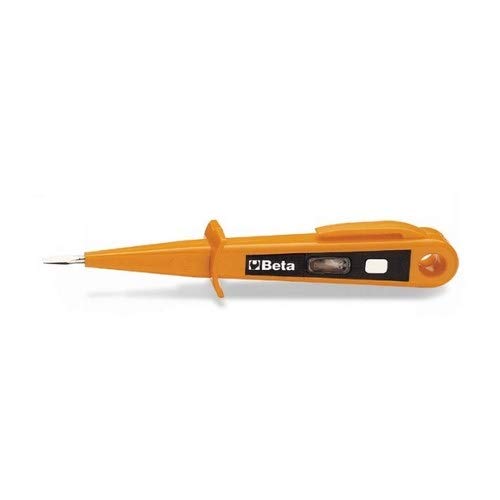 Beta Tools 012530010 - 1253A Double Insulation Main Testing Screwdriver (25-Pack) | Professional Electrician Tool for Safe Electrical Testing & Maintenance