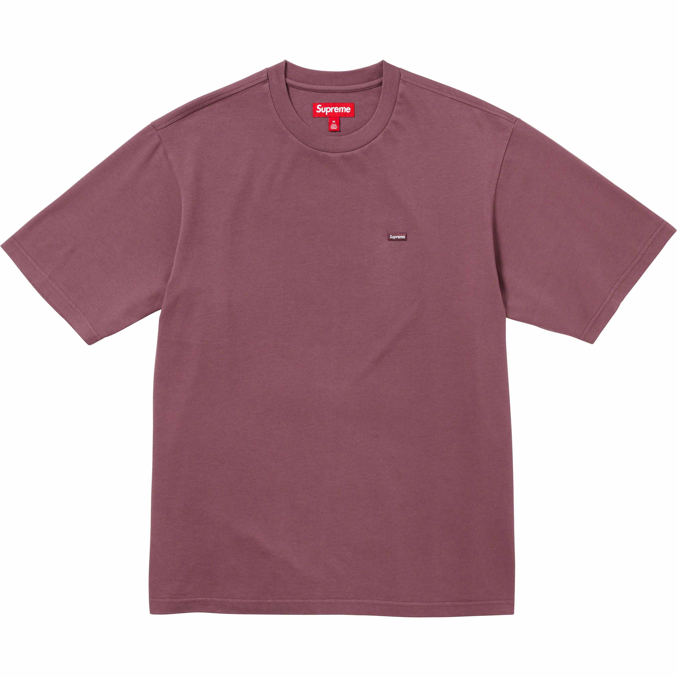 Small Box Tee Washed Plum FW23 - Soft Vintage Cotton T-Shirt for Men & Women | Casual Streetwear, Layering Essential, Everyday Comfort