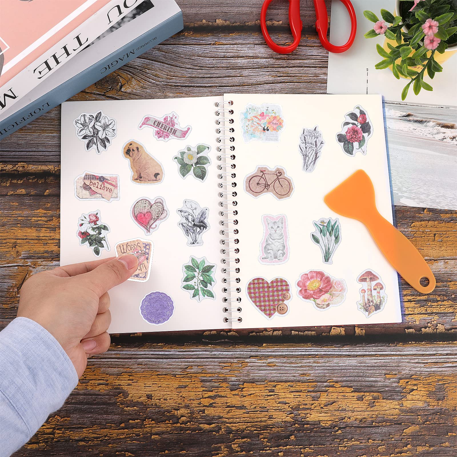 Reusable A5 Sticker Collecting Album 8.3