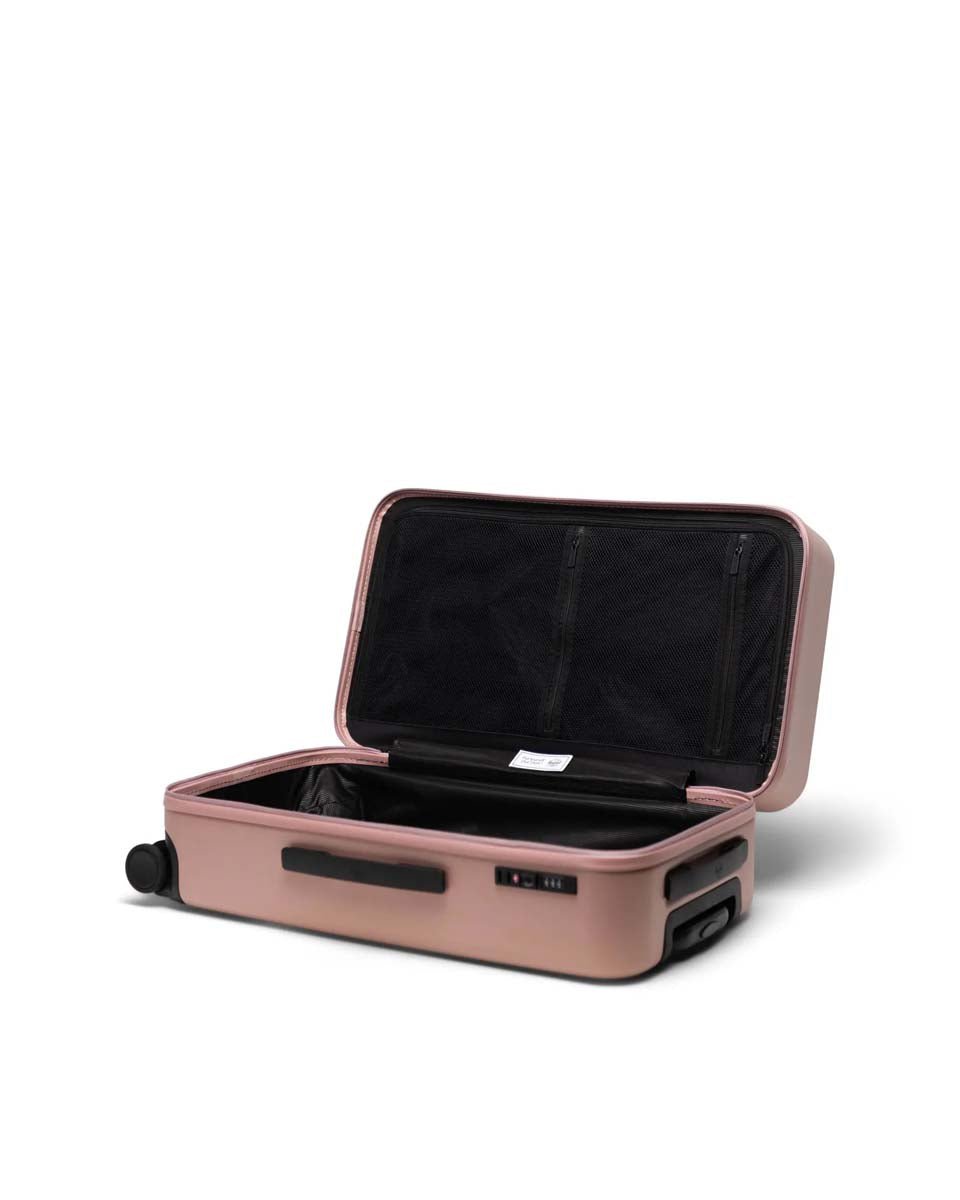 Herschel Heritage Hardshell Medium Luggage - Ash Rose | Durable Carry-On Suitcase for Travel, Business Trips & Weekend Getaways