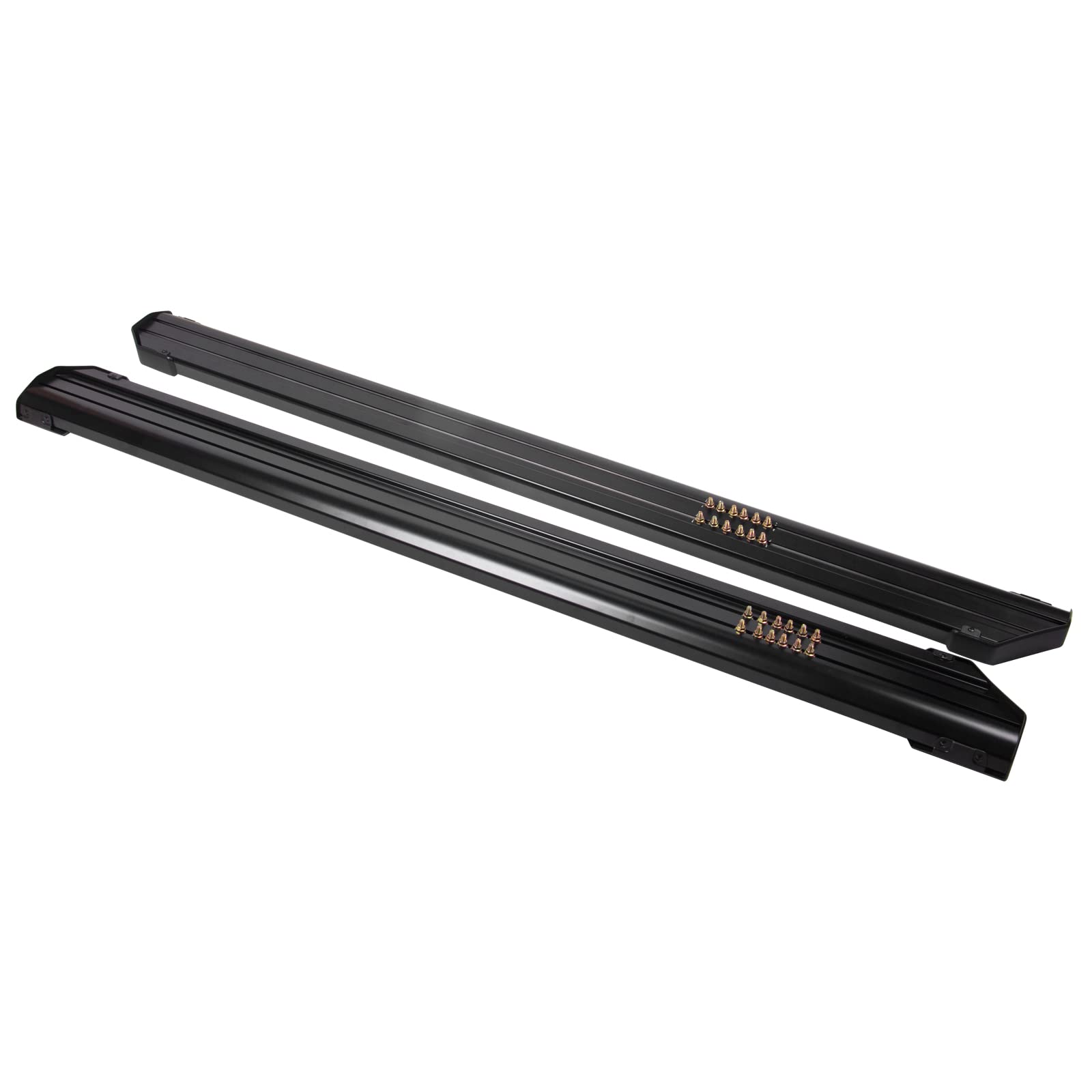 IKON MOTORSPORTS Running Boards for 2021-2025 Ford Bronco - Aluminum Side Steps Nerf Bars (Driver & Passenger Side) - OE Style Off-Road Accessories for Adventure & Daily Driving