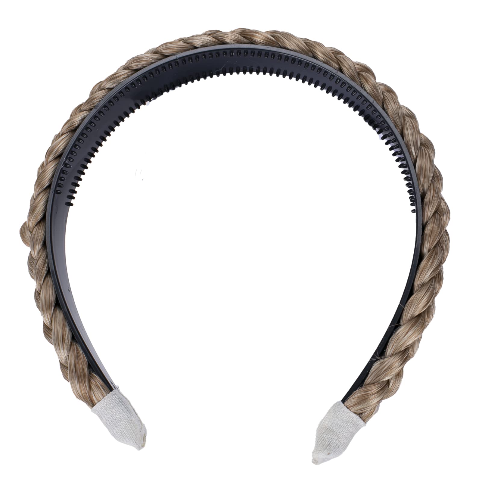 CAISHA Braided Ponytail Headband - Blonde Mix HR3 for Women's Hair Accessories