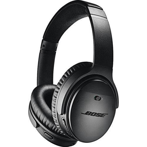 Bose QuietComfort 35 II Wireless Bluetooth Noise Cancelling Headphones - Black | Premium Sound Quality for Travel, Work & Music Listening